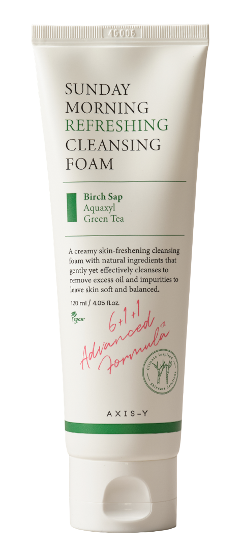 AXISY Sunday Morning Refreshing Cleansing Foam (120 ml)